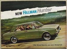 Folheto de vendas de carros Hillman Hunter 1966-67 #3501/H comprar usado Folheto de vendas de carros Hillman Hunter 1966-67 #3501/H comprar usado  Enviando para Brazil