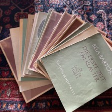 Großes konvolut klaviernoten gebraucht kaufen  Halle
