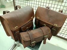 Leder motorrad satteltaschen gebraucht kaufen  Langenlonsheim