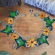 Yule charm bracelet for sale  SWINDON