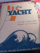 Yacht zeitschrift 1939 gebraucht kaufen  Potsdam