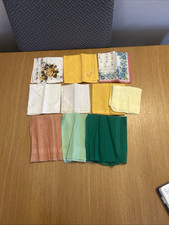 Vintage hankies sizes for sale  SEAFORD