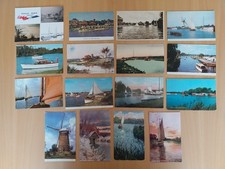 Norfolk broads. postcard for sale  DALKEITH