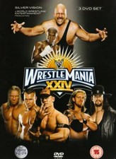Wwe wrestlemania dvd for sale  STOCKPORT
