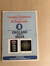 England india test for sale  CARDIFF