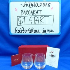 $1 Leilão Inicial Baccarat Chateau Copo de Vinho DO JAPÃO YOKOHAMA! comprar usado  Enviando para Brazil
