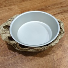 Caçarola de bolo vintage Wear-Ever alumínio 9" panela #802 prato fundo torta assar EUA comprar usado  Enviando para Brazil