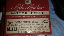 Velocette valiant motorcycle for sale  CHESHAM