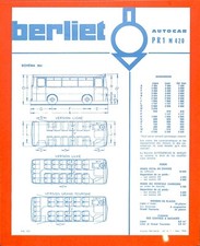 Berliet autocar 420 d'occasion  Les Bordes