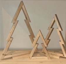 Holz 3er set gebraucht kaufen  Glienicke
