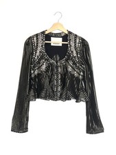 Black embellished cropped d'occasion  Expédié en Belgium