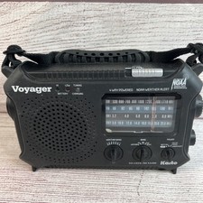 Rádio alerta de emergência Voyager Kaito KA500 manivela solar e clima comprar usado  Enviando para Brazil