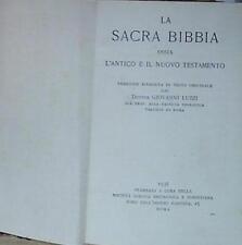 Sacra bibbia ossia usato  Italia