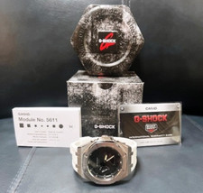 Relógio analógico digital pulseira de borracha preto/branco CASIO G-SHOCK GA-2100-5ARD - MOD comprar usado  Enviando para Brazil