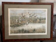 Belle lithographie encadrée d'occasion  Asnières-sur-Seine