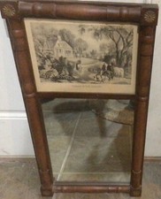 Quadro emoldurado de caça Fox Hunt e selim lateral espelho Lady Riders comprar usado  Enviando para Brazil