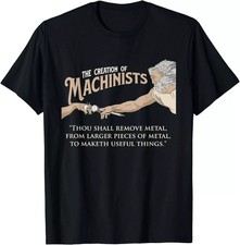 Usado, Camiseta The Creation Of Machinists - Operador de fresadora CNC P-3XL comprar usado Usado, Camiseta The Creation Of Machinists - Operador de fresadora CNC P-3XL comprar usado  Enviando para Brazil