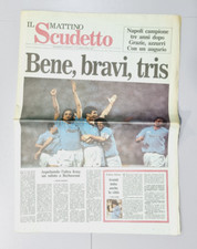 Originale mattino scudetto usato  Italia