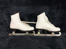 Usado, Patins bonecos vintage Bauer brancos na caixa original brancos femininos tamanho 7 EUA comprar usado  Enviando para Brazil