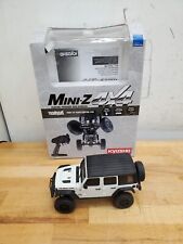 Kyosho Mini-Z 4x4 1/24 Jeep Wrangler Unlimited Rubicon White Crawler RTR - Usado comprar usado  Enviando para Brazil