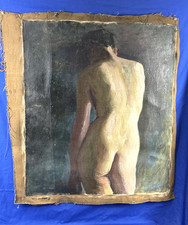 Vintage oil painting for sale  Saco