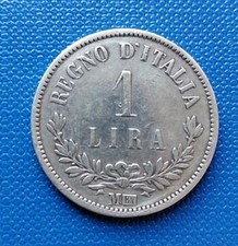 Moneta regno lira usato  Roccabianca