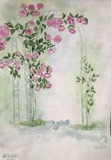 Watercolor aquarell malerei gebraucht kaufen  Laatzen