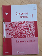 Galvani chemie lehrermateriali gebraucht kaufen  Deutschland