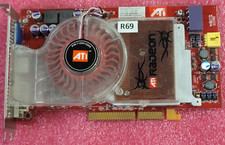Usado, Placa de vídeo para jogos retrô ATI Radeon X850 256Mb VGA TV DVI AGP usada funcionando #R69 comprar usado  Enviando para Brazil