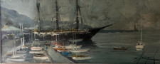 Dipinto olio firmato usato  Milano