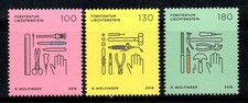 Liechtenstein 2018 Mi. 1892-1894 MNH 100% Artesanía y Artesanía segunda mano  Embacar hacia Mexico
