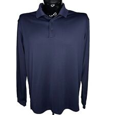 Usado, Camisa Polo ADIDAS Manga Larga Para Hombre Grande Azul Golf ClimaLite Rendimiento Absorbente segunda mano  Embacar hacia Argentina