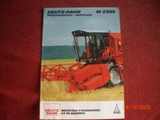 Advertising brochure harvester d'occasion  Expédié en Belgium