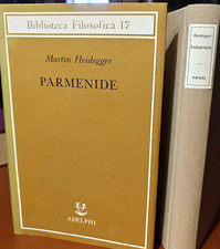 Heidegger parmenide adelphi usato  Reggio Calabria
