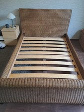 Rattanbett 140x200 lattenrost gebraucht kaufen  Bergheim