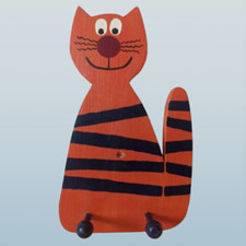 Kinder garderobenhaken katze gebraucht kaufen  Gera