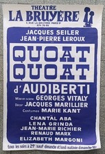 Affiche théâtre bruyère d'occasion  Amiens-