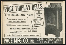 1947 pace slot for sale  Denver