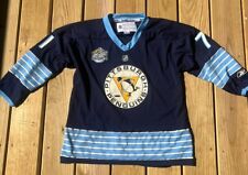 Camiseta Malkin Pittsburgh 2011 inverno clássica azul juvenil G/XL comprar usado  Enviando para Brazil