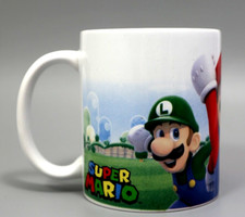 Caneca de cerâmica Super Mario Bros. Nintendo 2020 Luigi, Princess Friends comprar usado  Enviando para Brazil