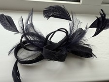 Navy blue feathered for sale  SHILDON