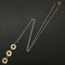 TIFFANY&CO. Colar pingente círculo três gotas prata 925 1837/2BE0693 comprar usado  Enviando para Brazil