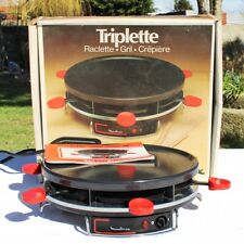 Appareil triplette raclette d'occasion  Cerisy-la-Salle
