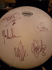 Signed drum skin for sale  HERNE BAY