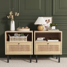 Rattan nightstands set for sale  Jay
