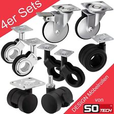 4er sets möbelrollen gebraucht kaufen  Versmold