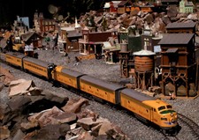 Modelleisenbahn postkarte rail gebraucht kaufen  Wöllstein