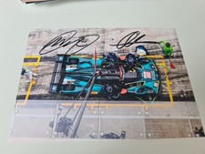 WEC Lemans Aston Martin original signiert 13x18 cm auf Foto 2025 Sörensen usw.  comprar usado  Enviando para Brazil