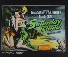 SATURDAY ISLAND 1952 CINEMA CINEMA CINEMA FILME ANÚNCIO Vintage Lanterna Mágica Slide comprar usado SATURDAY ISLAND 1952 CINEMA CINEMA CINEMA FILME ANÚNCIO Vintage Lanterna Mágica Slide comprar usado  Enviando para Brazil