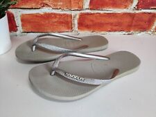 Womens havaianas grey for sale  UK